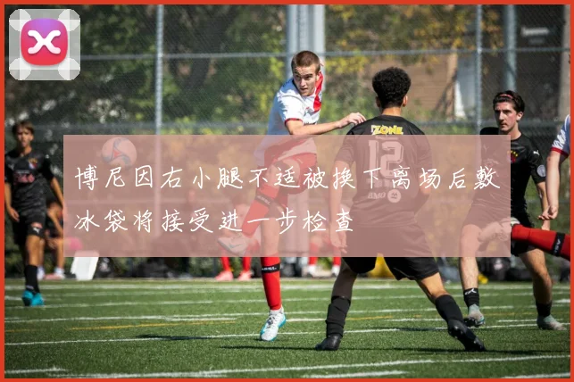 博尼因右小腿不适被换下离场后敷冰袋将接受进一步检查